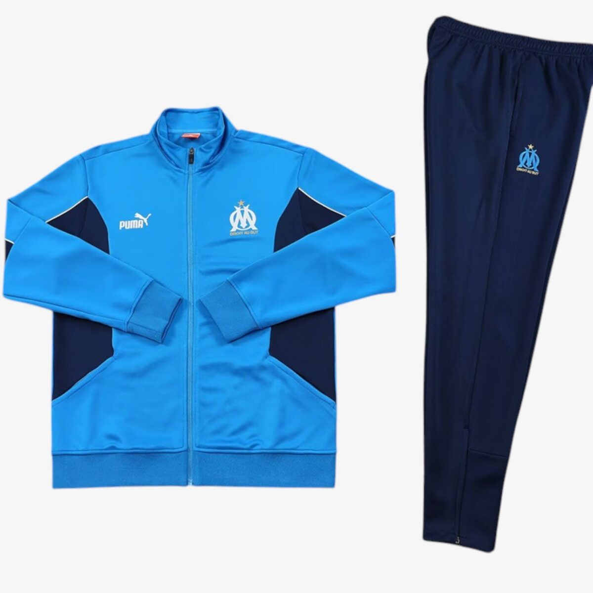 Marseille Sky Blue Jacket Tracksuit 2025/26 - Image 3