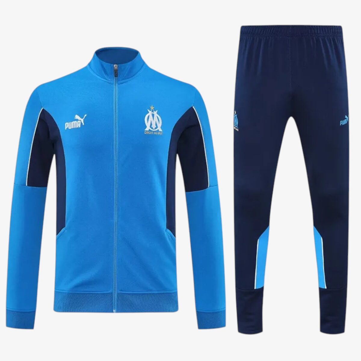 Marseille Sky Blue Jacket Tracksuit 2025/26