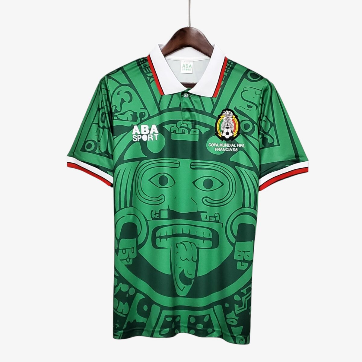 Mexico Home  Retro Jersey 1998