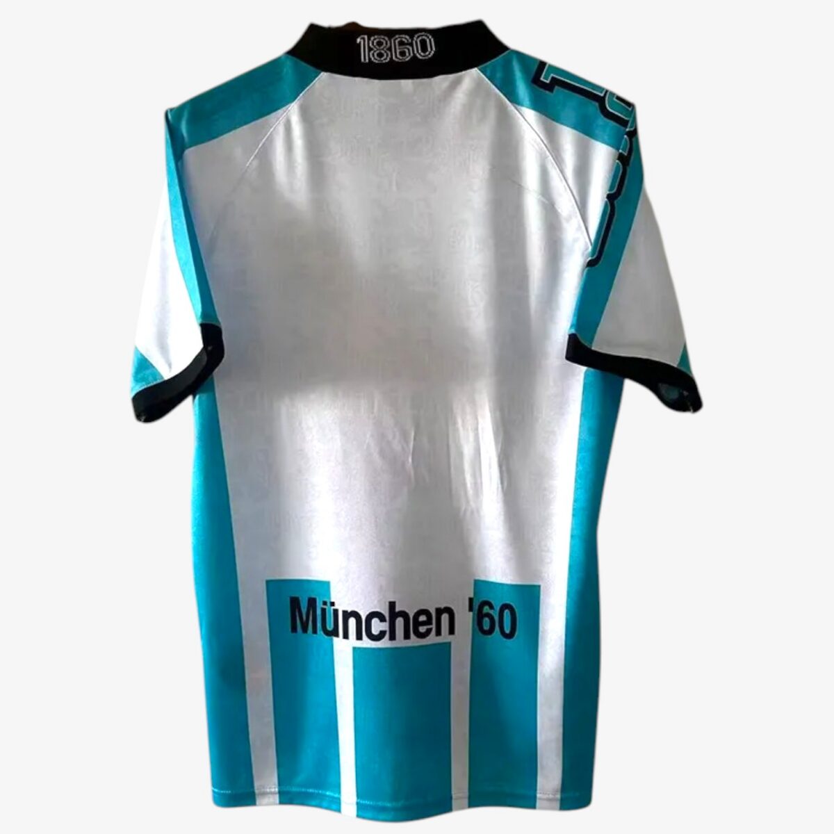 Munchen 1860 Blue Retro Jersey 1996 - Image 2