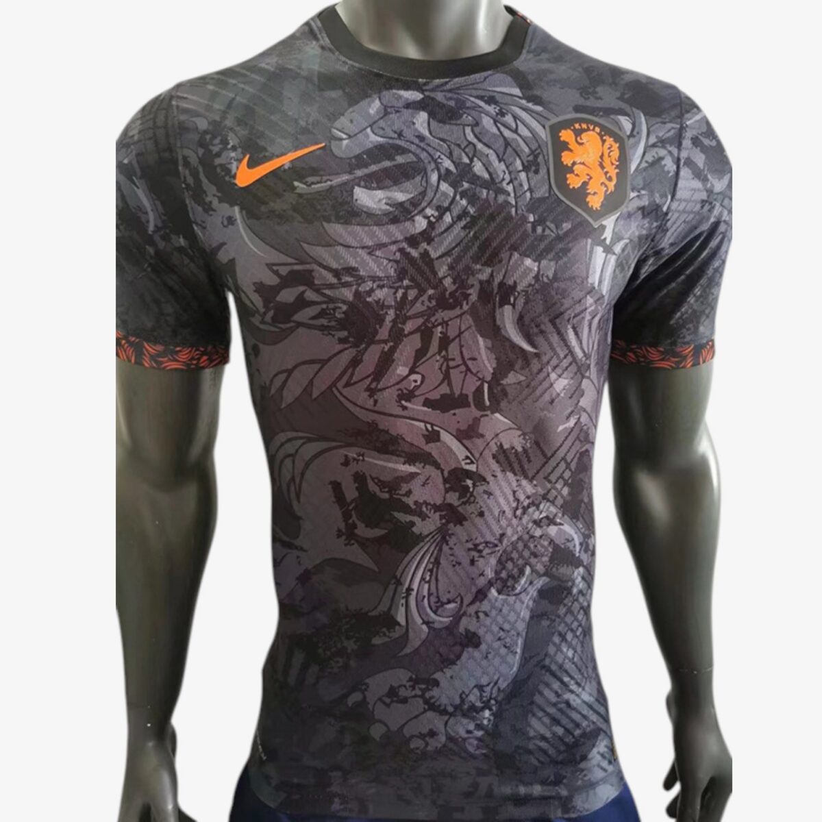 Netherlands Black Jersey Player Version 2022/23