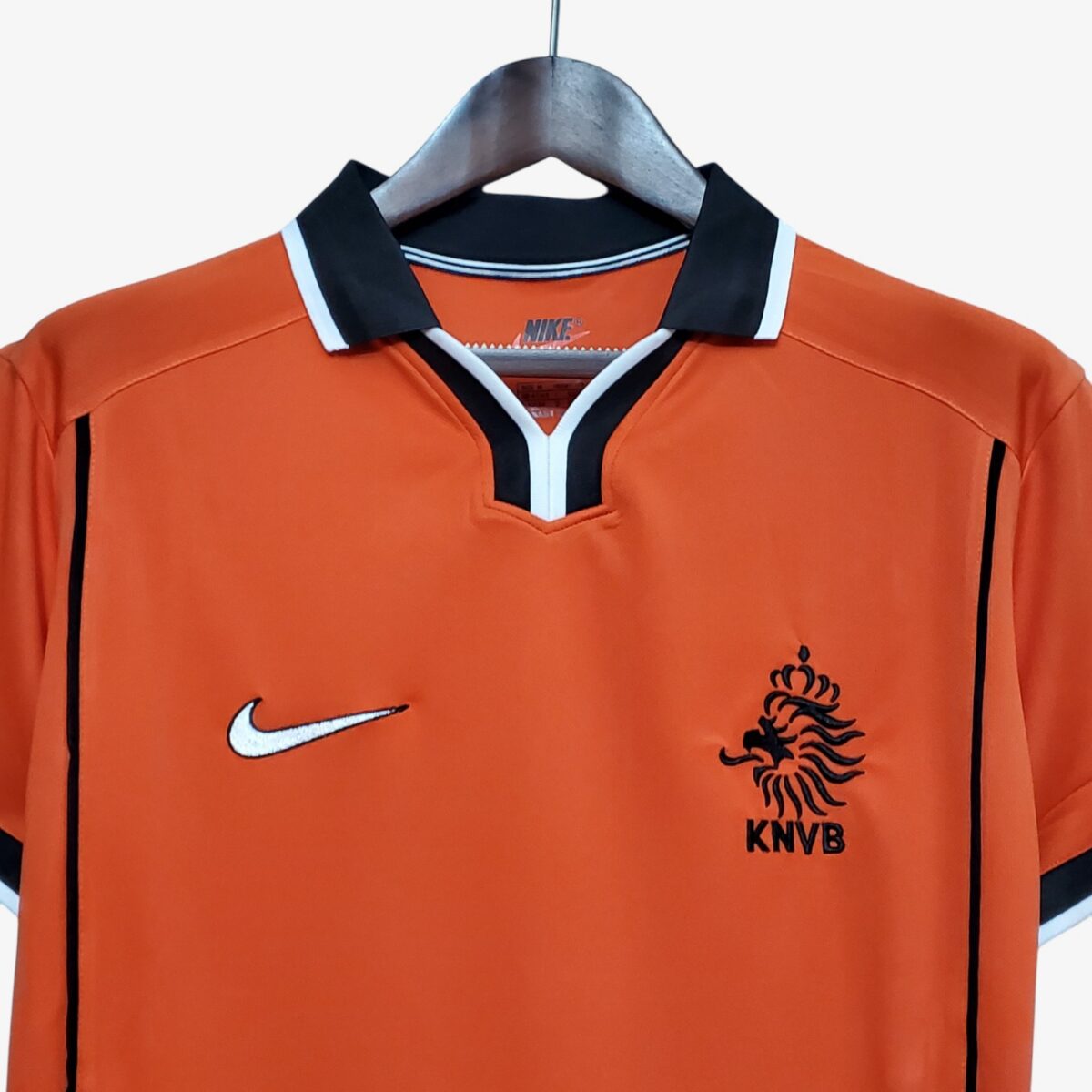 Netherlands Home Retro Jersey 1998 - Image 2