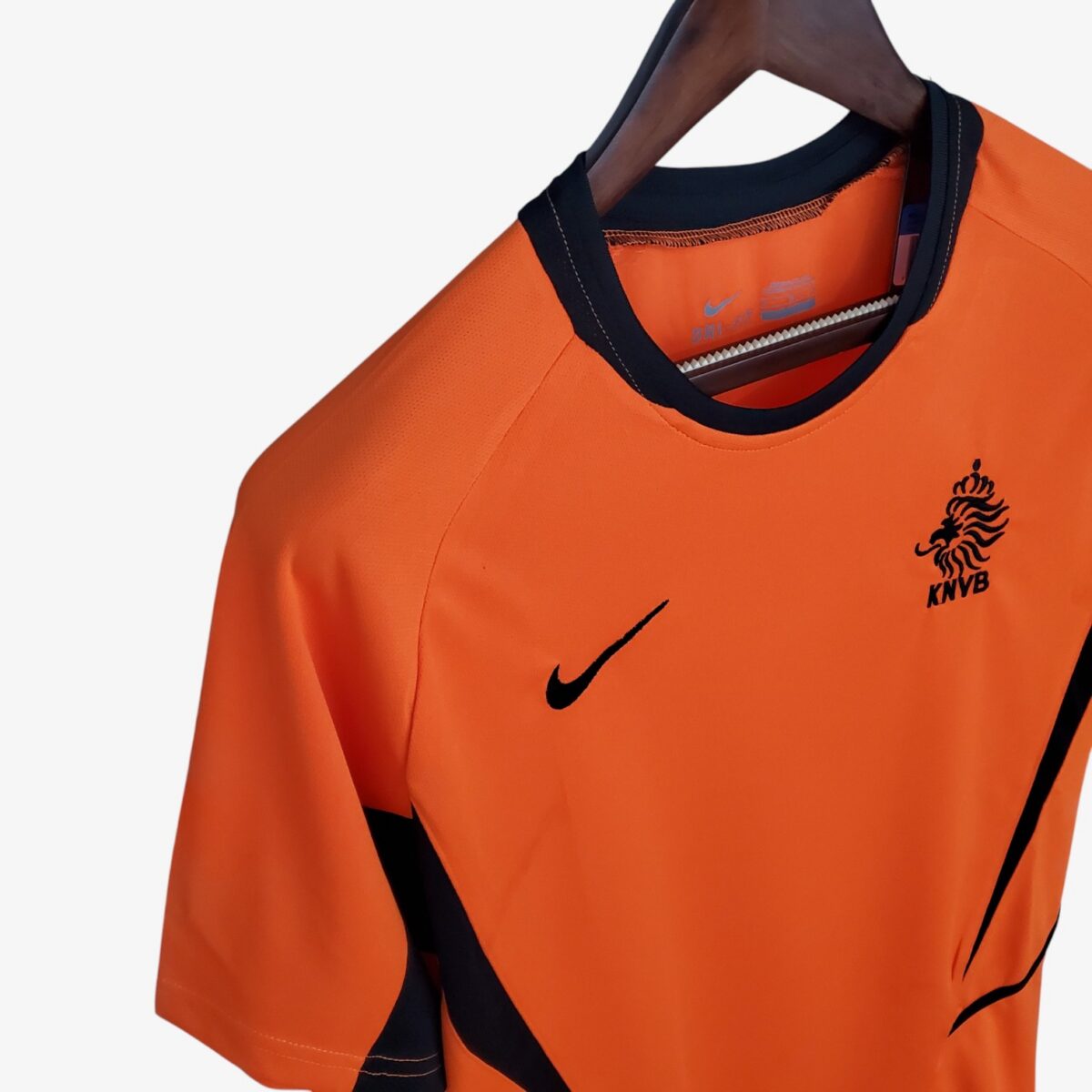 Netherlands Home Retro Jersey 2002 - Image 6