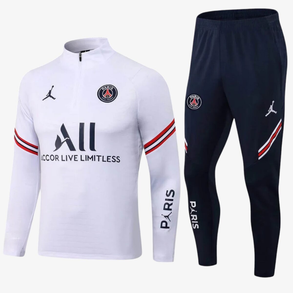 Paris Saint-Germain Tracksuit White 2021/22