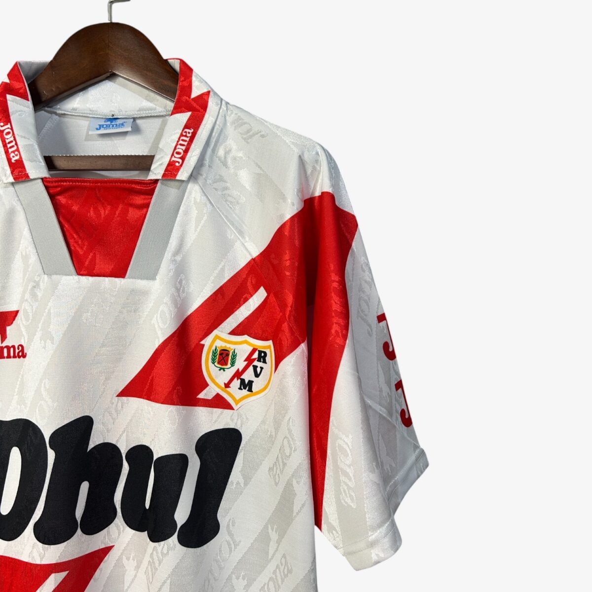 Rayo Vallecano Home Retro Jersey 1994/95 - Image 3