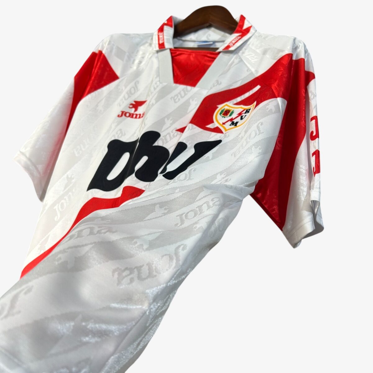 Rayo Vallecano Home Retro Jersey 1994/95 - Image 5