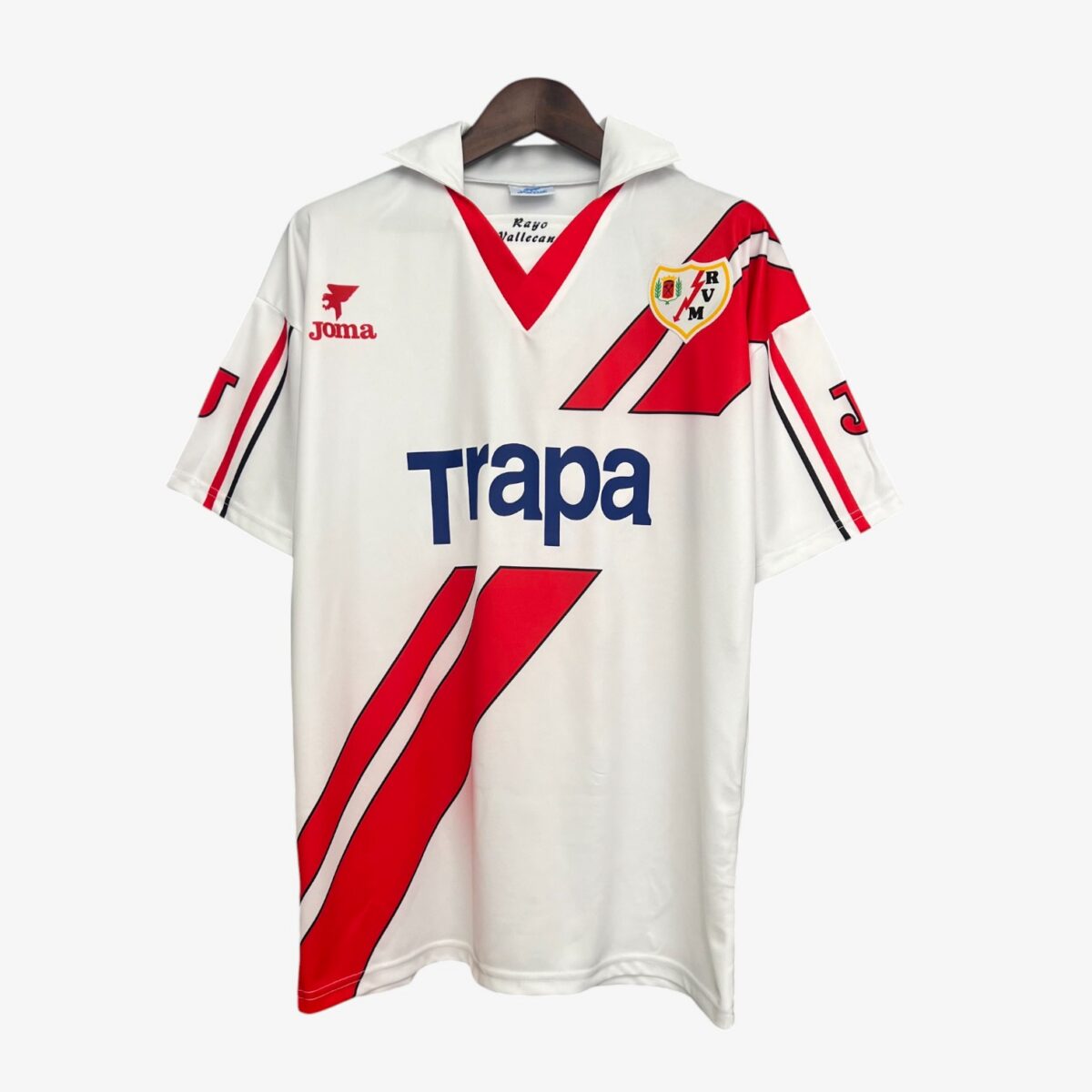 Rayo Vallecano Home Retro Jersey 1997/98