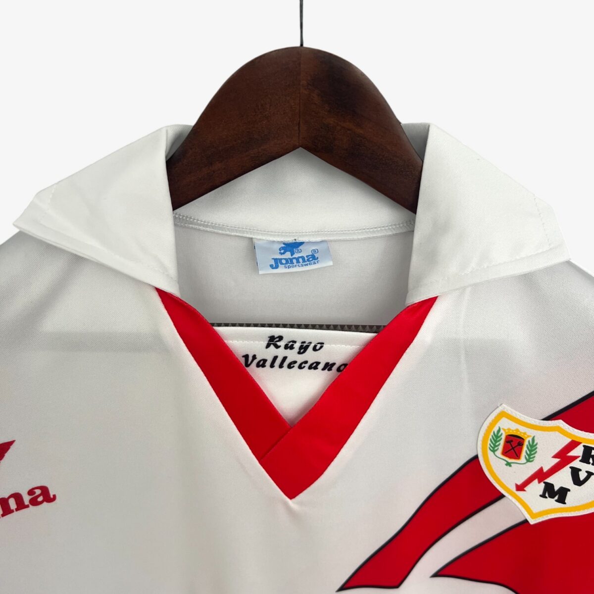 Rayo Vallecano Home Retro Jersey 1997/98 - Image 4