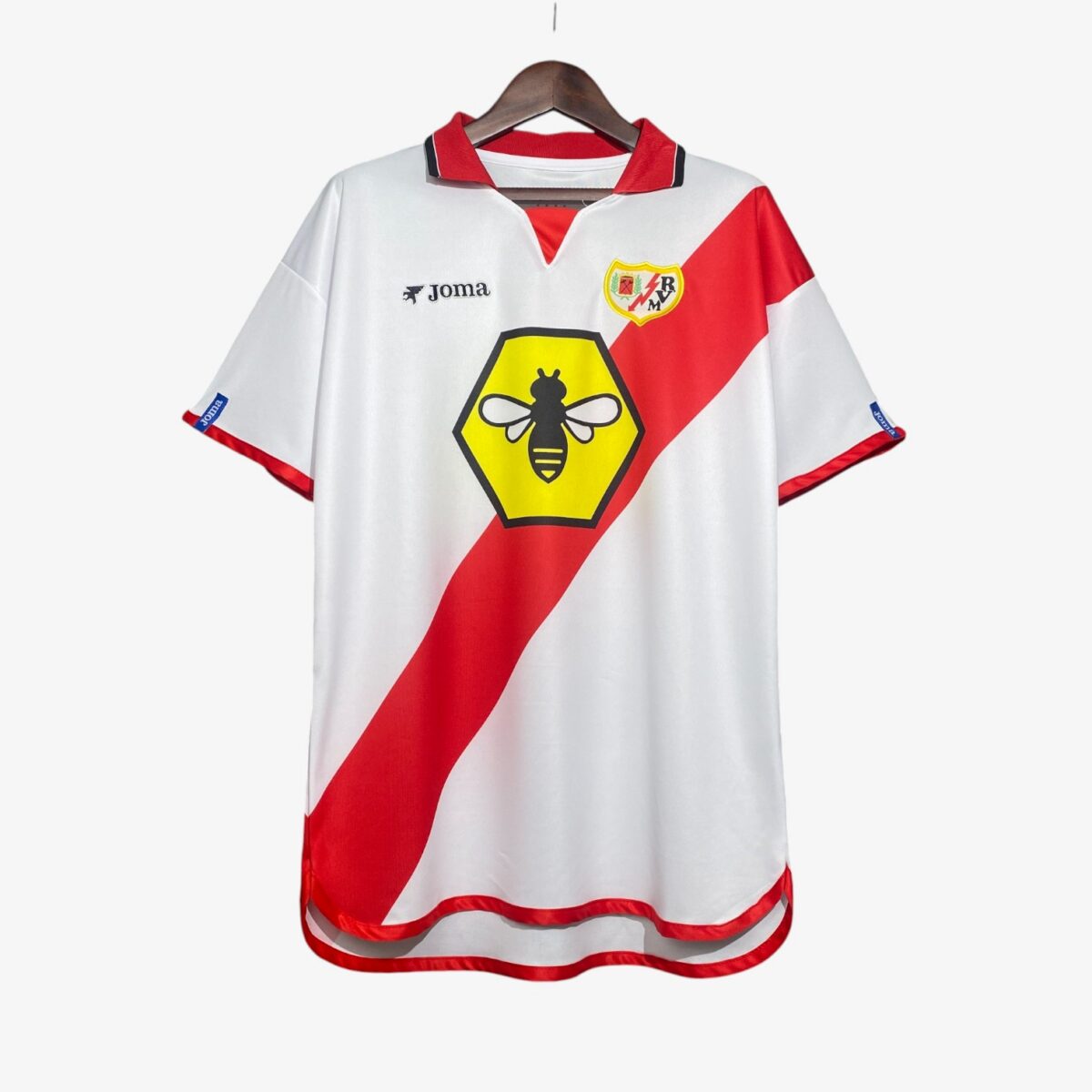 Rayo Vallecano Home Retro Jersey 2001/02