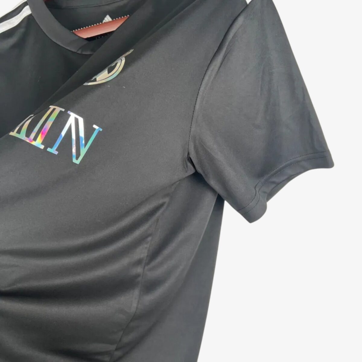 Real Madrid Black BALMAIN Shirt 2023/24 - Image 3