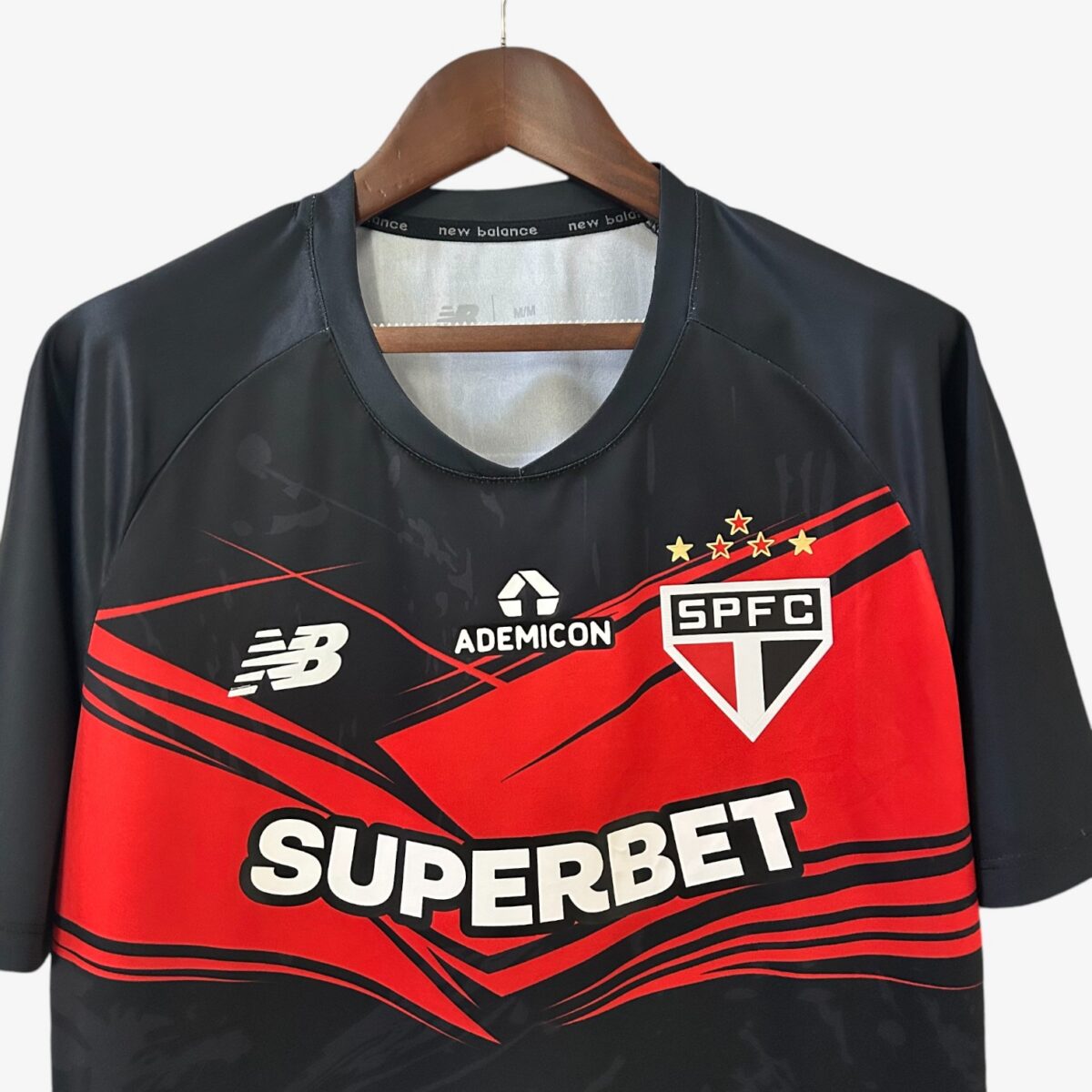Sao Paulo Black Training Jersey 2025/26 - Image 4
