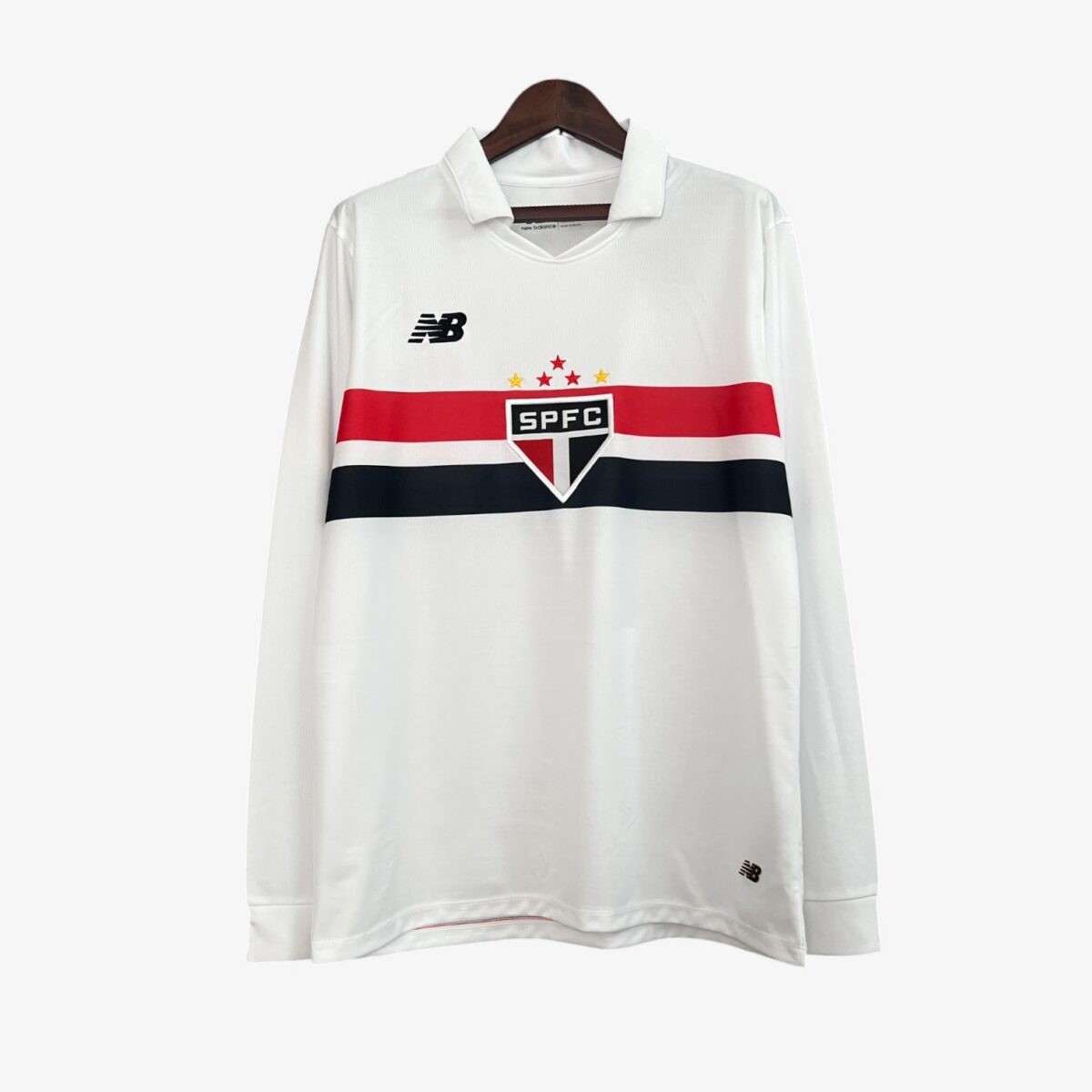 Sao Paulo Home Long Sleeve Jersey 2024/25
