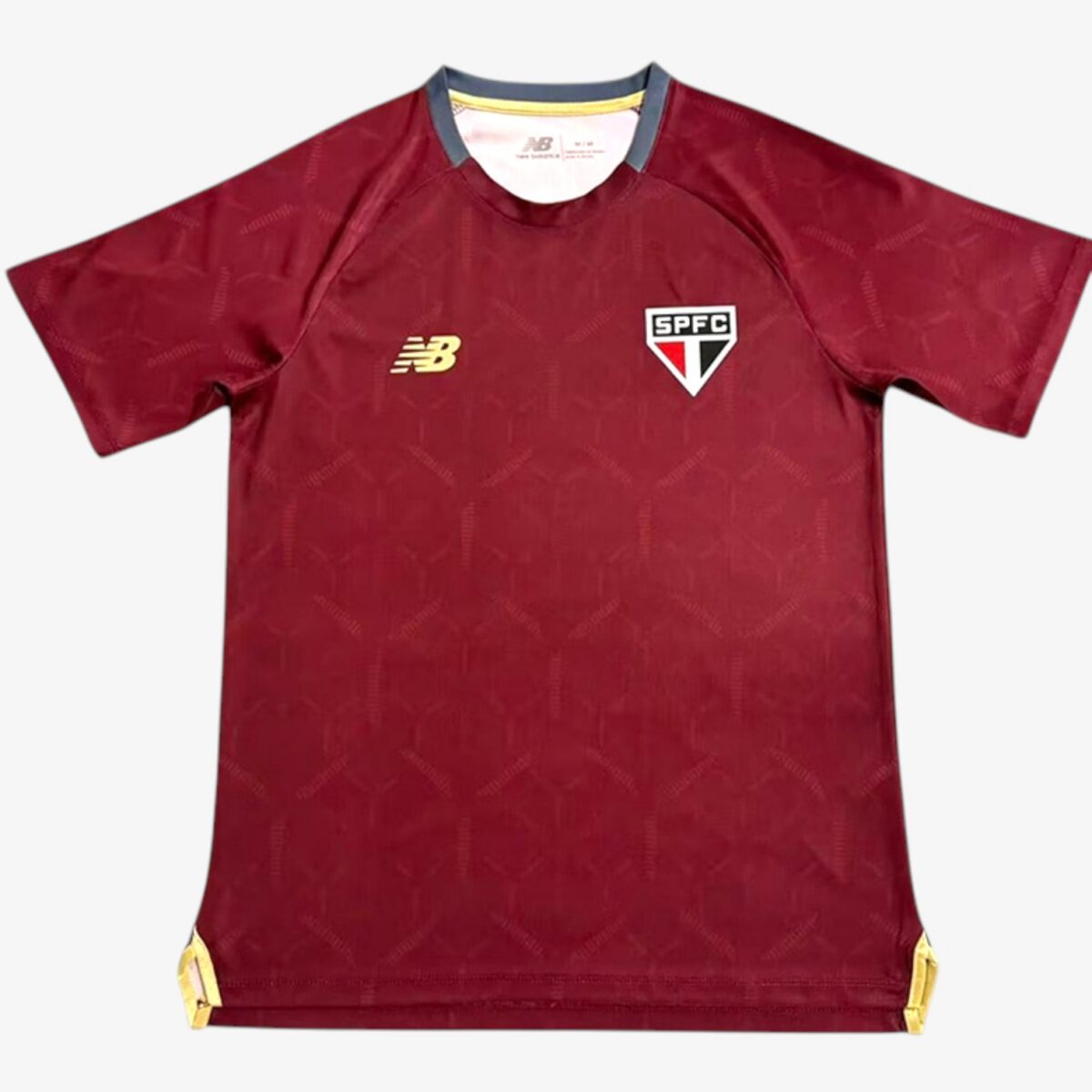 Sao Paulo Maroon Training shirts 2025/26