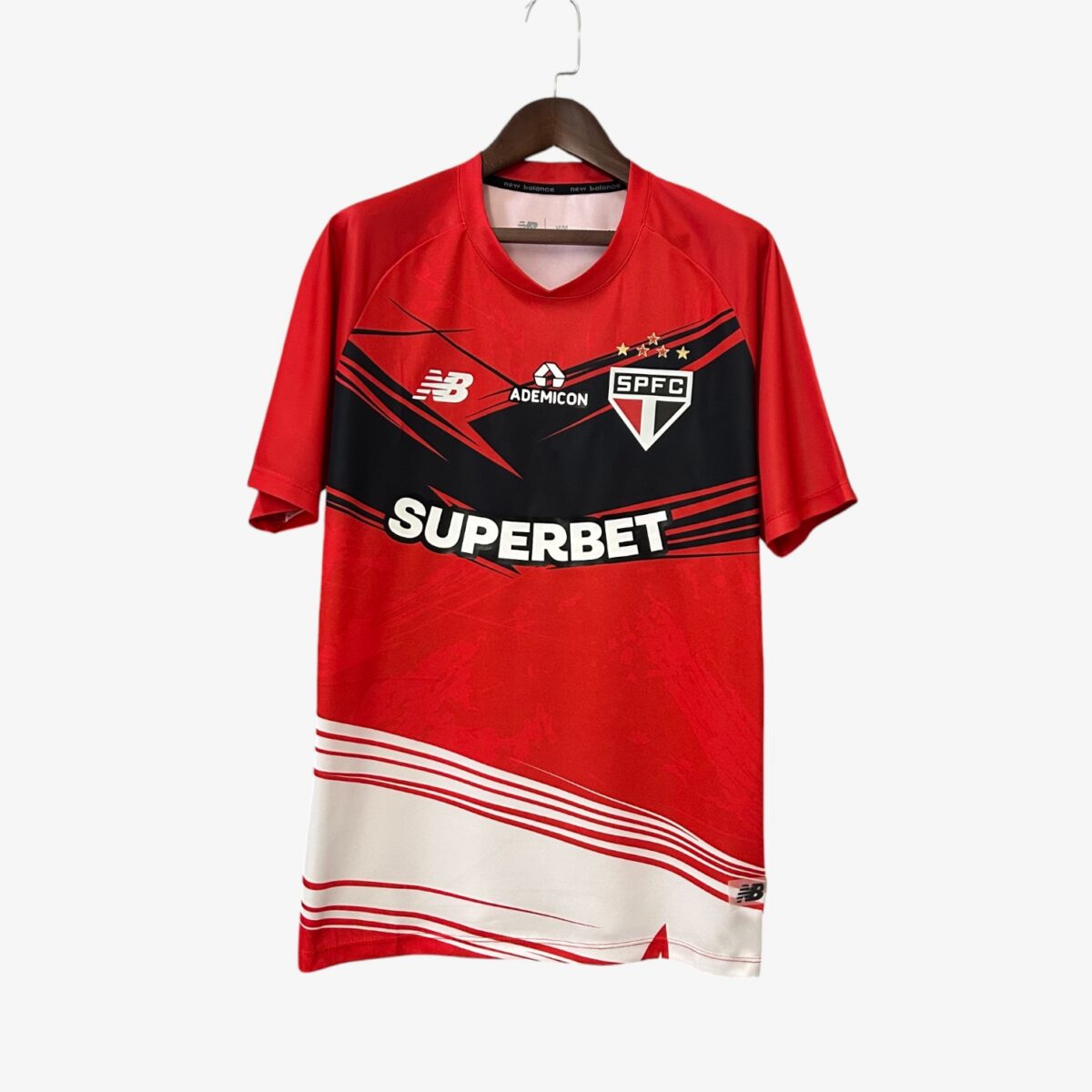 Sao Paulo Red Training Jersey 2025/26