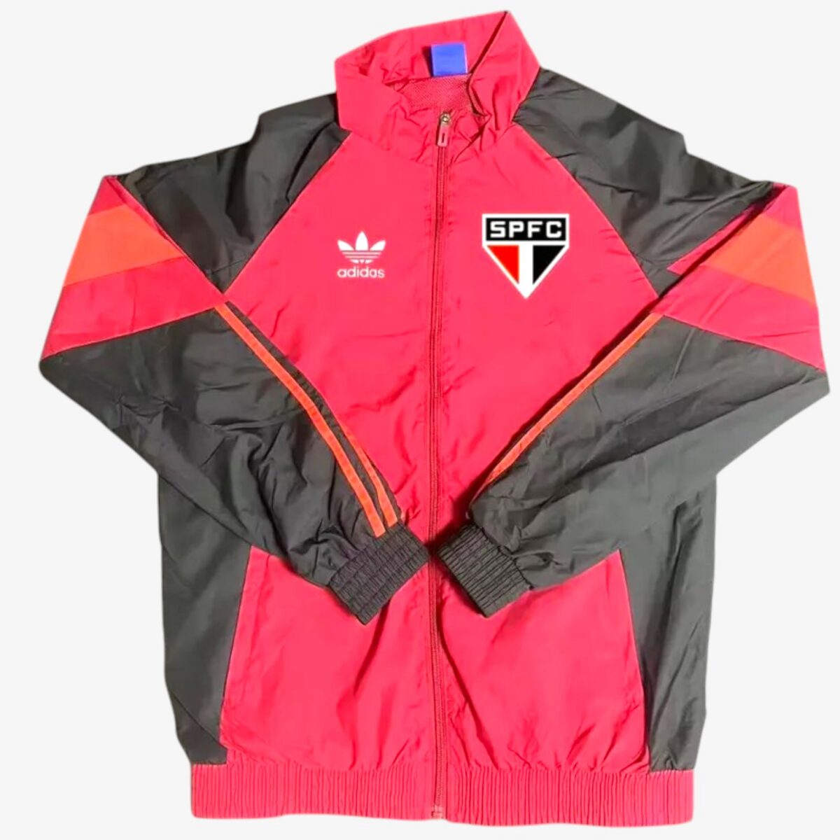 Sao Paulo Red black Windbreaker 2025/26