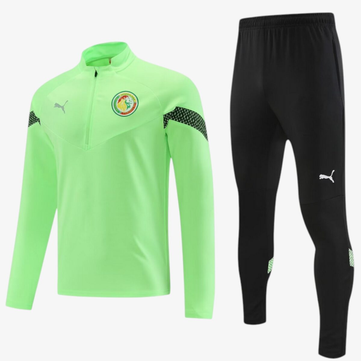 Senegal Green Training Jacket Suit 2022