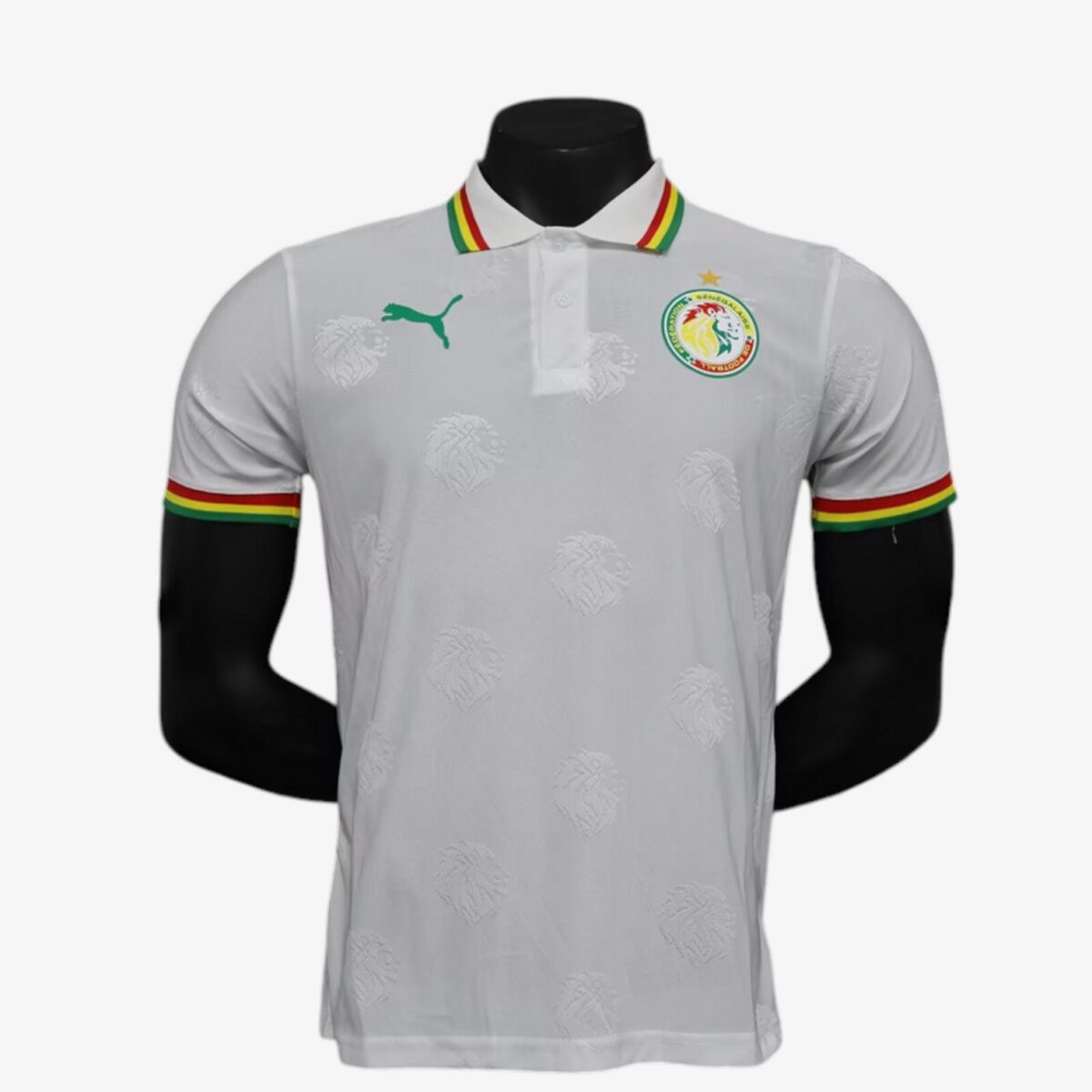Senegal White Polo Player Version 2024/25