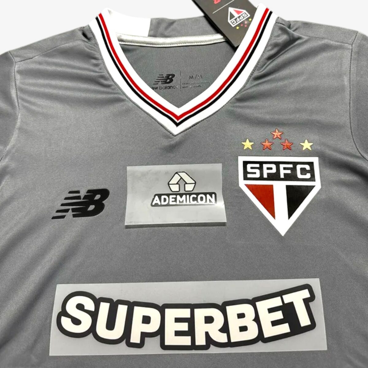 Women's Sao Paulo Grey Training shirts 2025/26 - Image 3