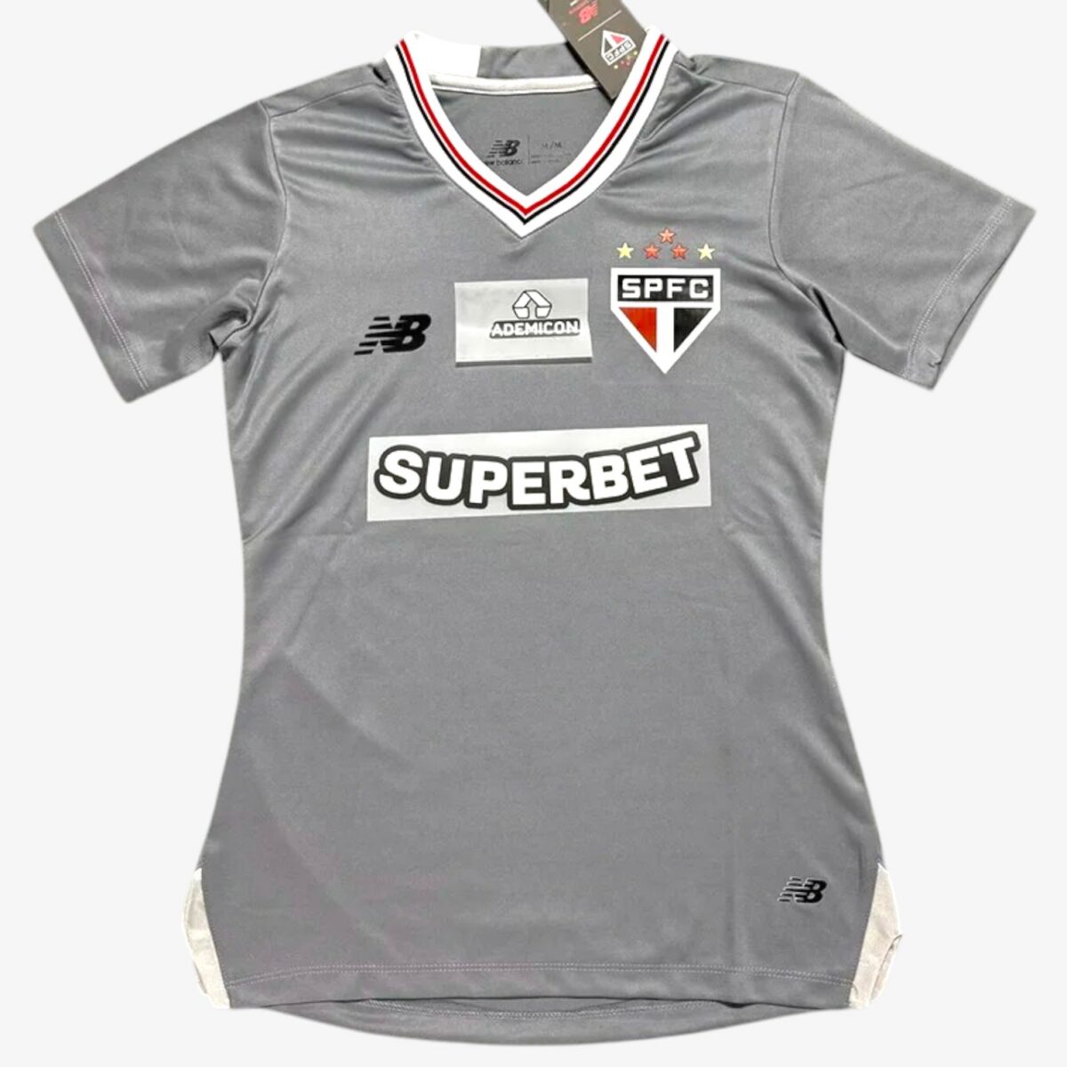 Women's Sao Paulo Grey Training shirts 2025/26