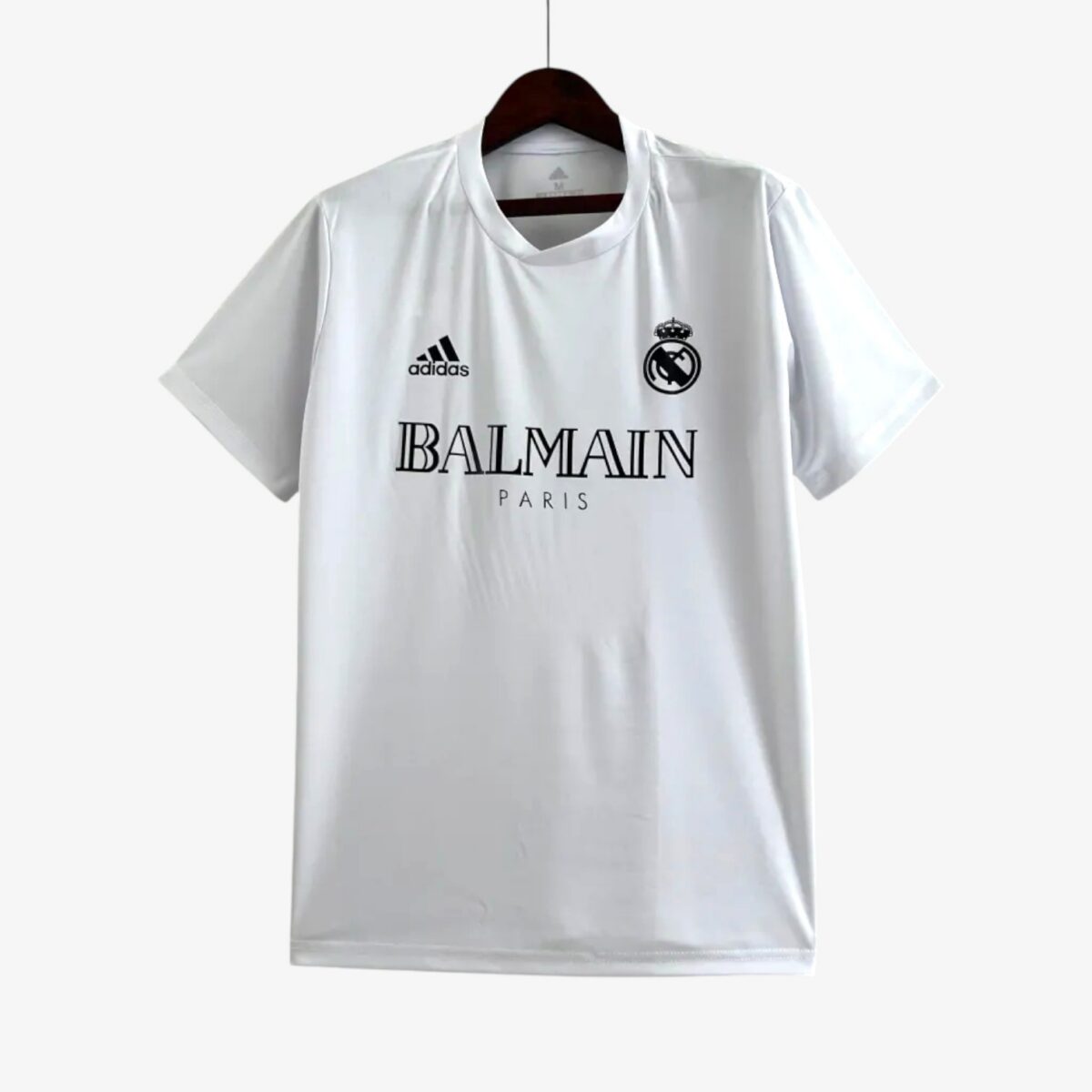 Real Madrid White BALMAIN Jersey 2023/24