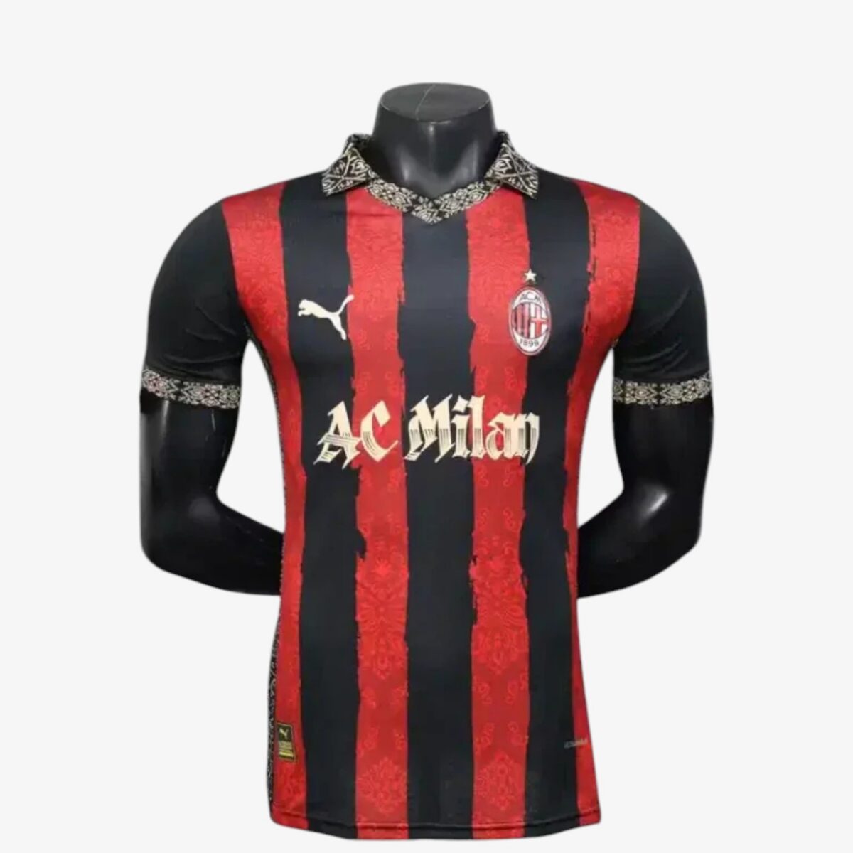 AC Milan Red Black Special Training Jersey 2025/26