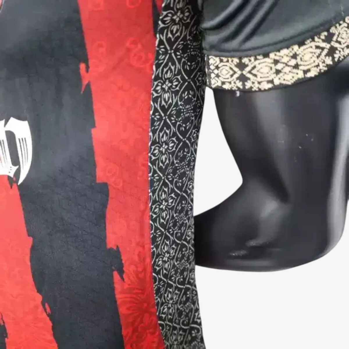 AC Milan Red Black Special Training Jersey 2025/26 - Image 3