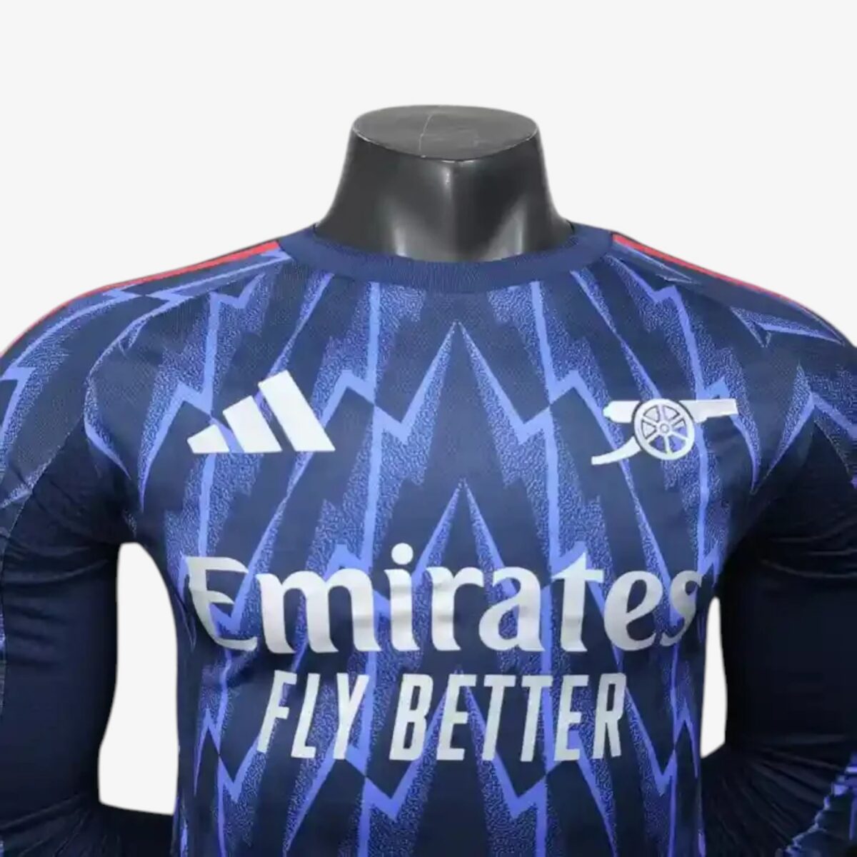 Arsenal Away Blue Long Sleeve Training Jersey 2025/26 - Image 4