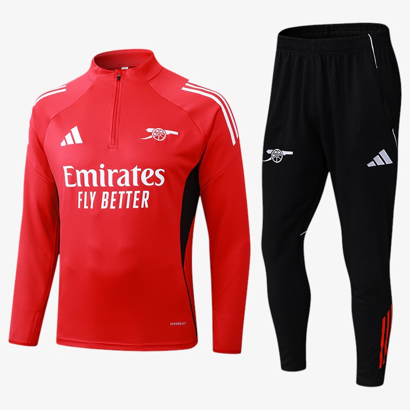 Arsenal Red Training Jacket Sets 2025/26