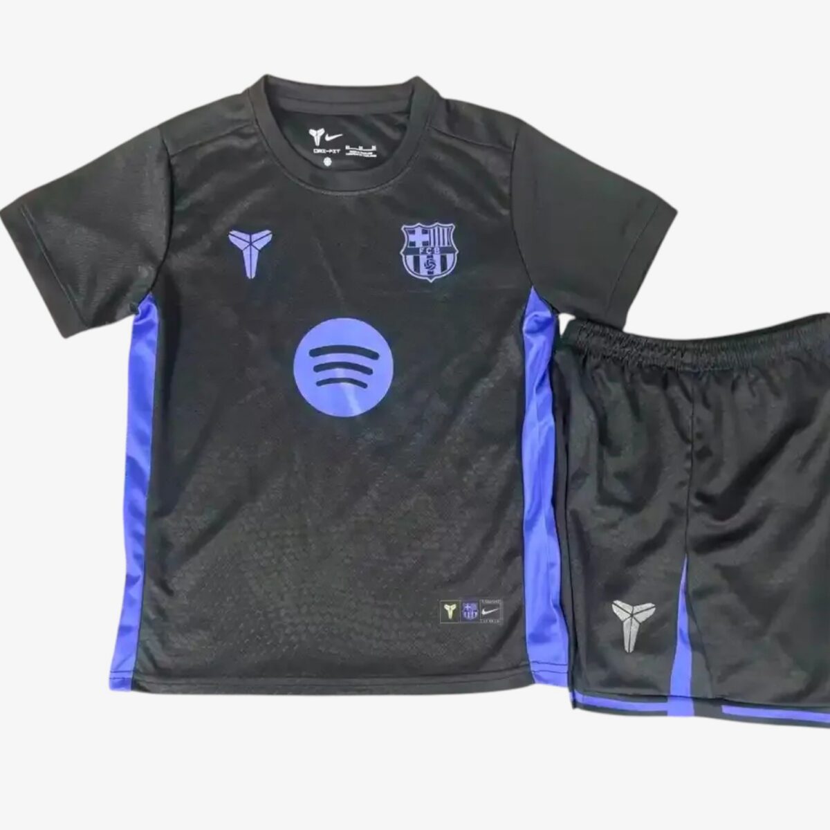 Barcelona Black Special Edition Jersey 2025/26 — Kids