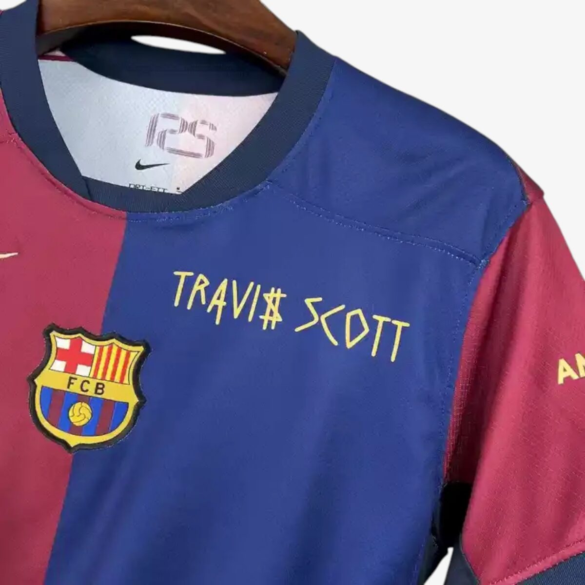 Barcelona Home Travis Scott Special Jersey 2025/26 - Image 3