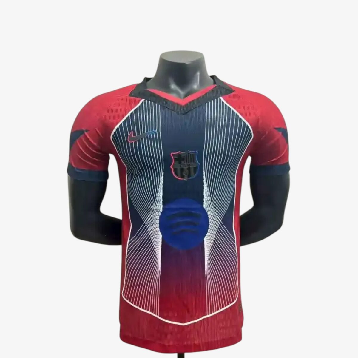 Barcelona Special Edition Red Black Jersey Player Version 2025/26