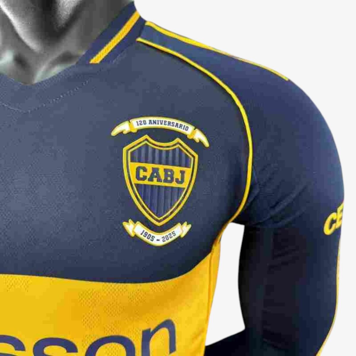 Boca Juniors Home Long Sleeve Training Jersey 2025/26 - Image 5