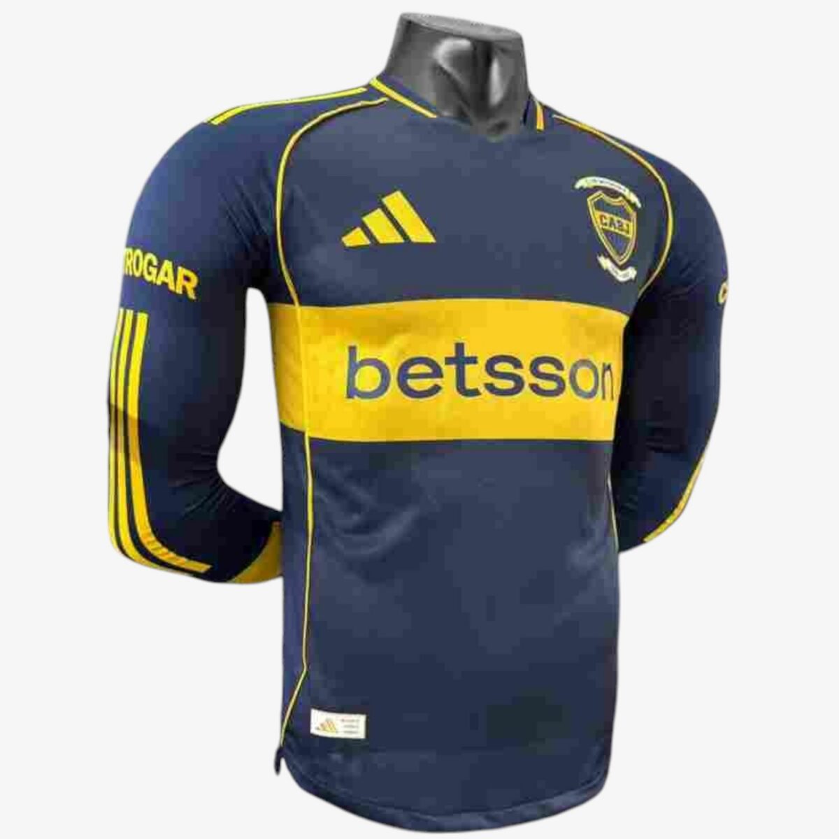 Boca Juniors Home Long Sleeve Training Jersey 2025/26 - Image 4
