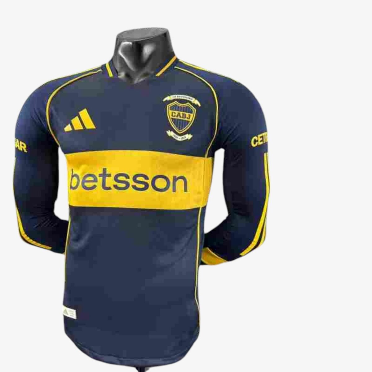 Boca Juniors Home Long Sleeve Training Jersey 2025/26 - Image 3