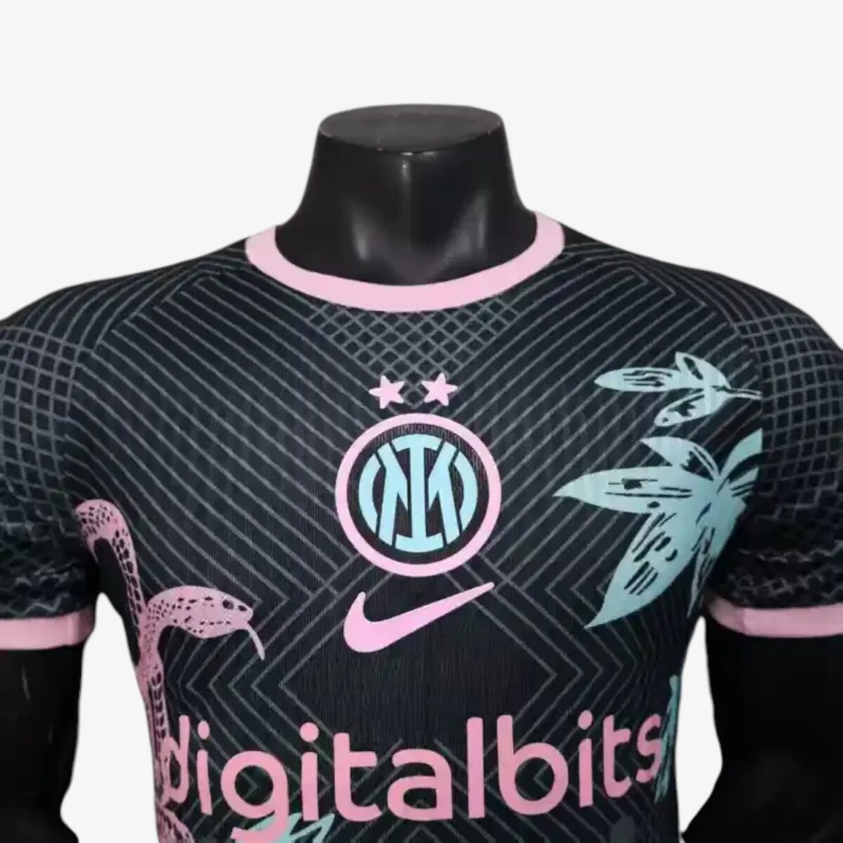 Inter Milan Player Version Black Pink Special Edition Jersey 2025/26 - Image 3