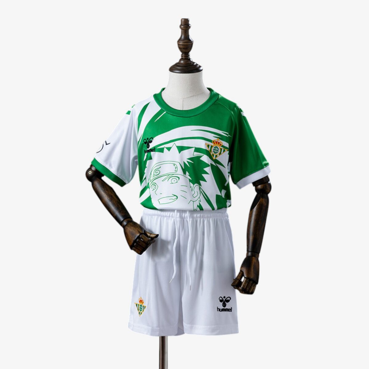 Kids Real Betis Naruto Jersey 2025/26