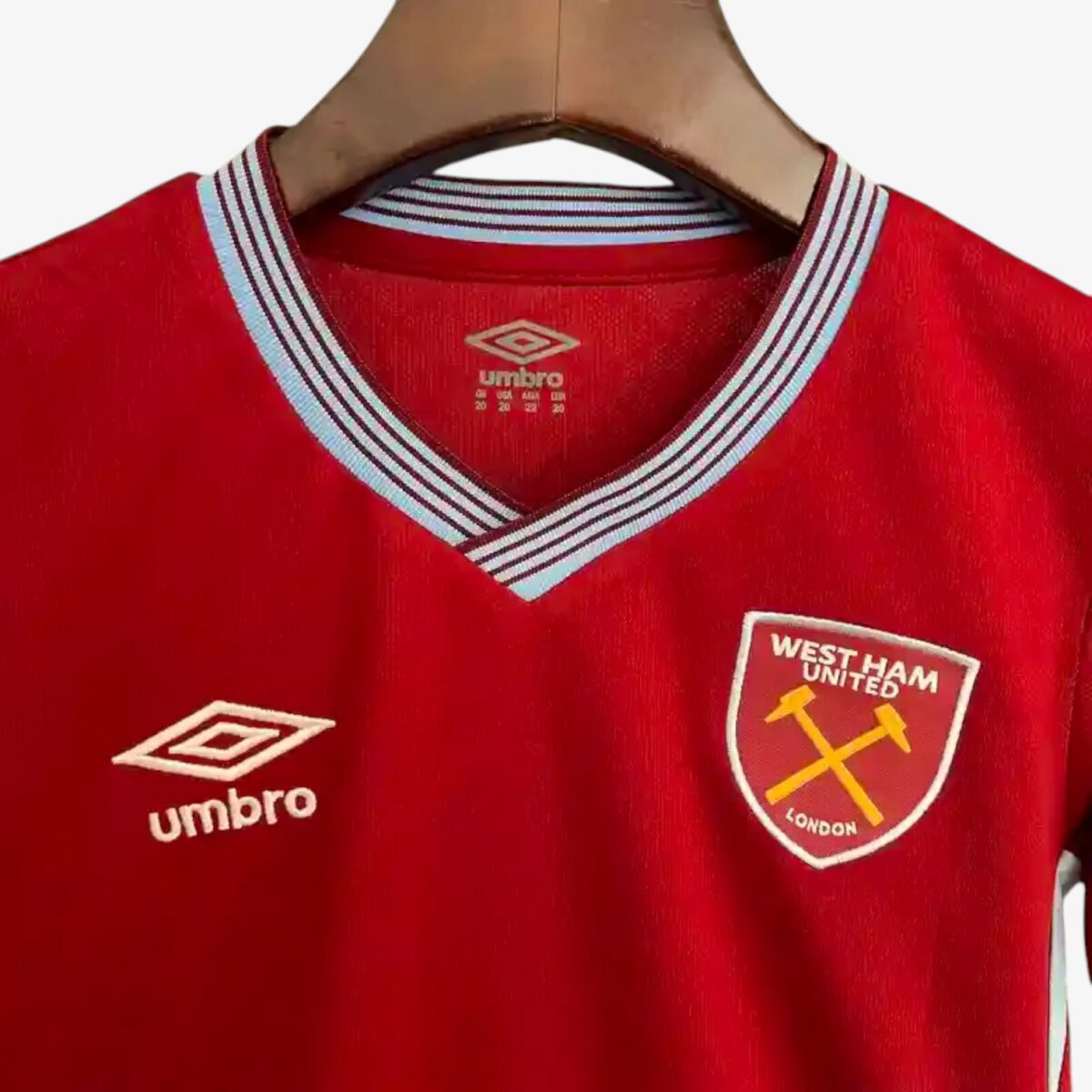 Kids West Ham United Home Jersey 2025/26 - Image 3