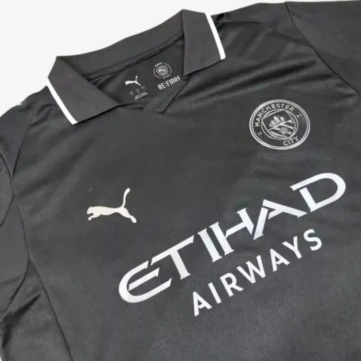 Manchester City  Black Special Edition Jersey 2025/26 - Image 4