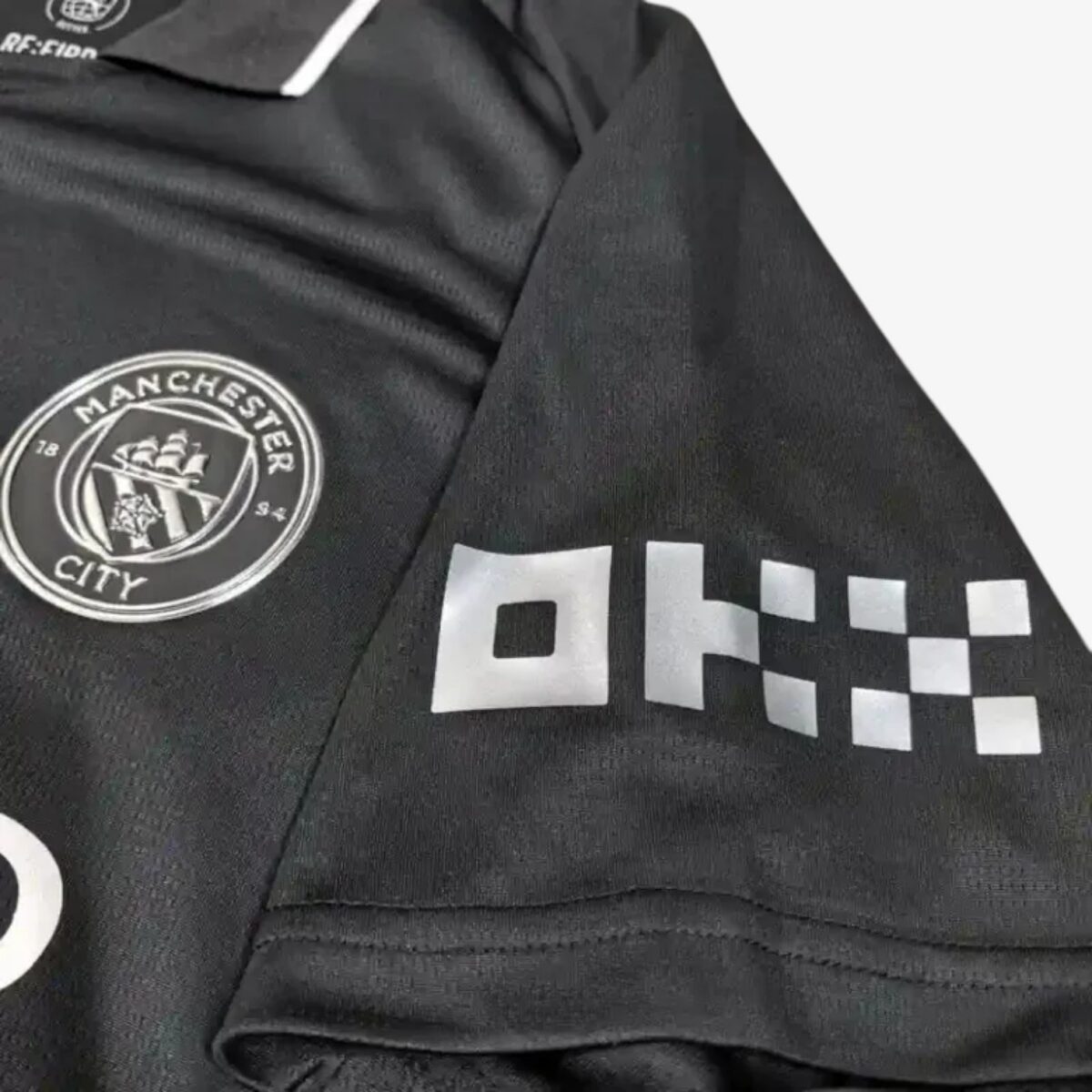 Manchester City  Black Special Edition Jersey 2025/26 - Image 3