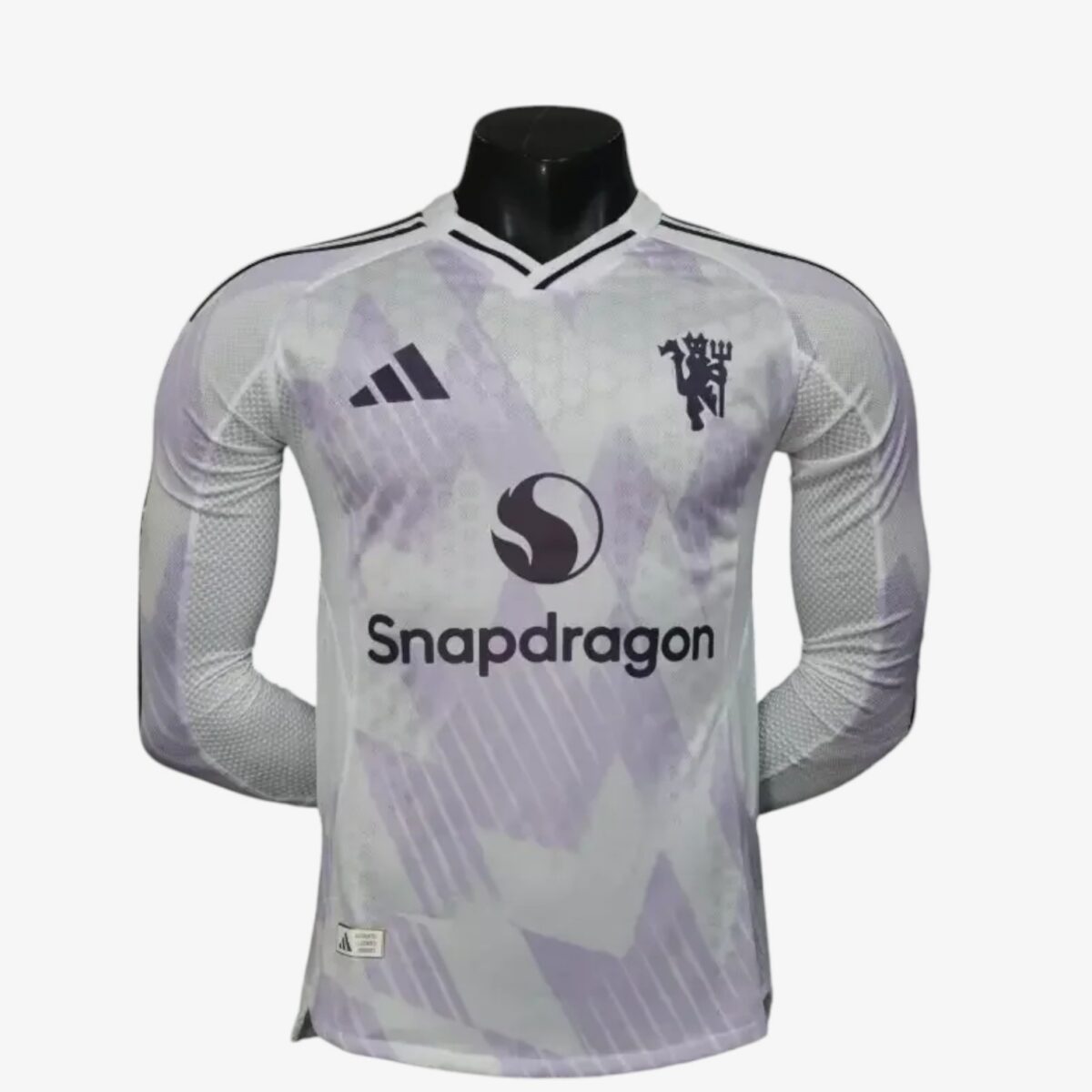 Manchester United Away Long Sleeve Jersey Player Version 2025/26