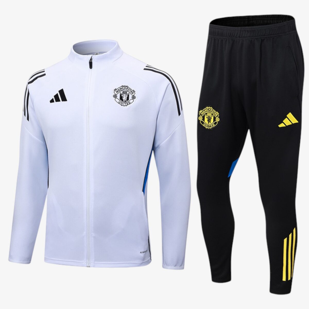 Manchester United White Training Jacket Sets 2025/26