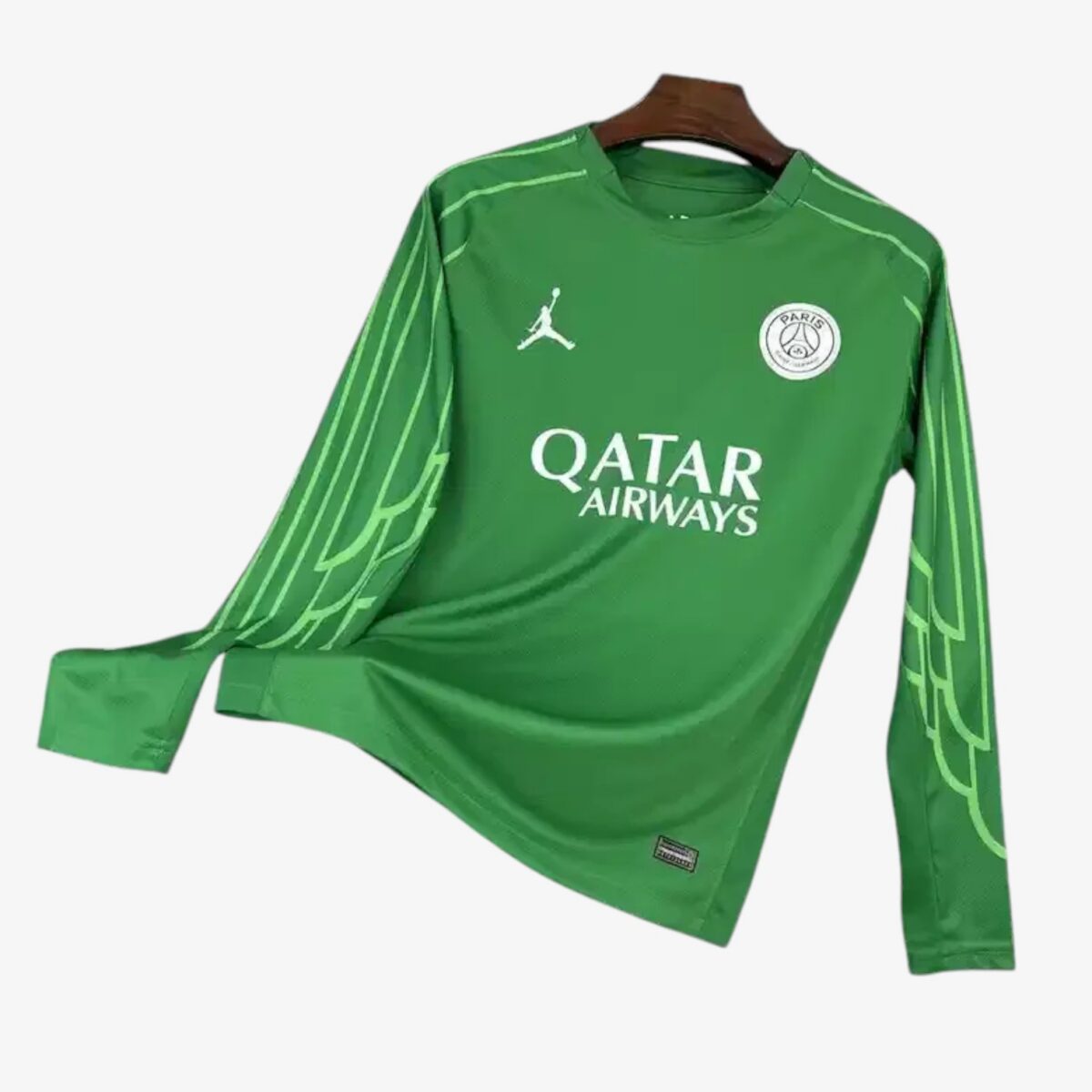 Paris Saint-Germain Green Goalkeeper Long Sleeves Jersey 2025/26