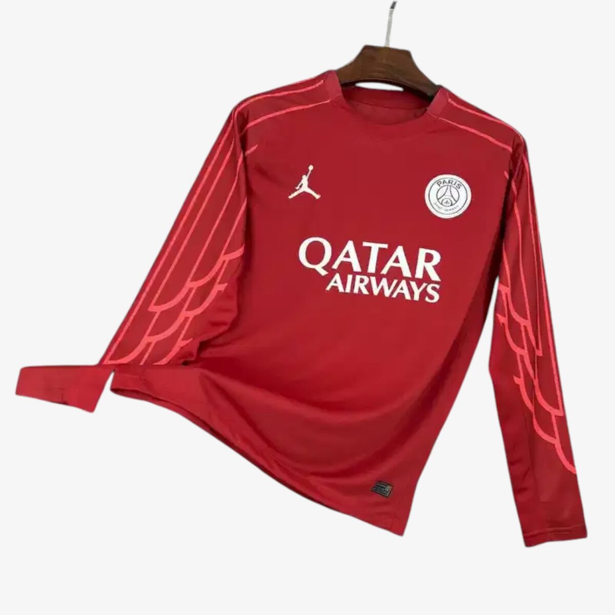 Paris Saint-Germain Red Goalkeeper Long Sleeves Jersey 2025/26
