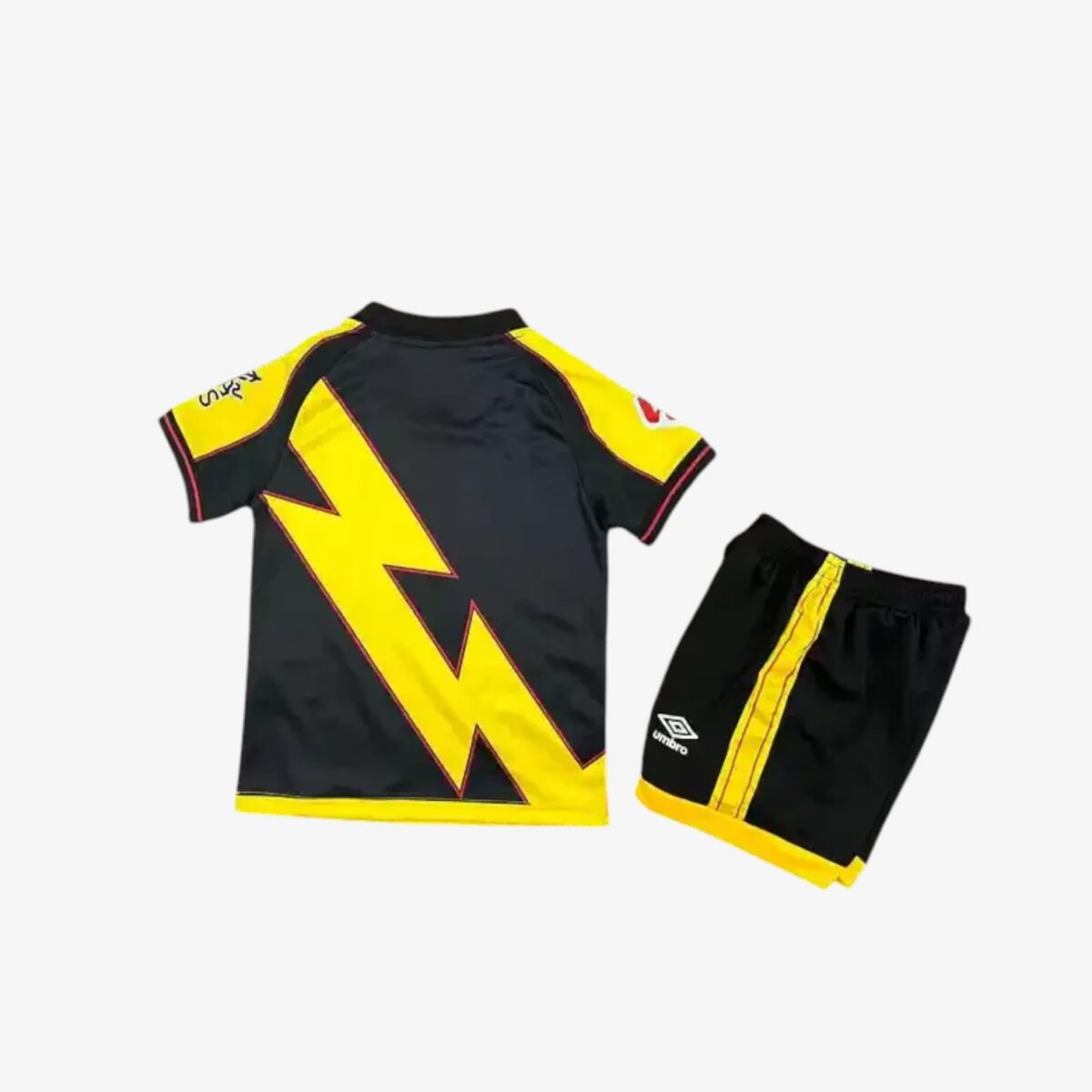 Rayo Vallecano Black Yellow Jersey 2025/26 — Kids - Image 2