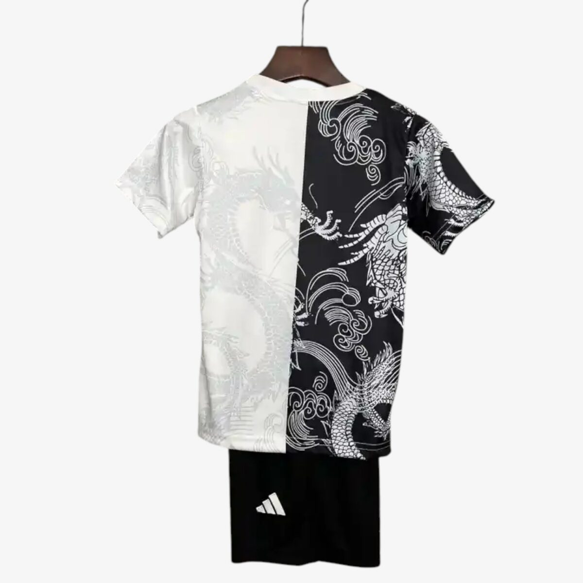 Real Madrid Special Edition Black and White Jersey 2025/26 — Kids - Image 2
