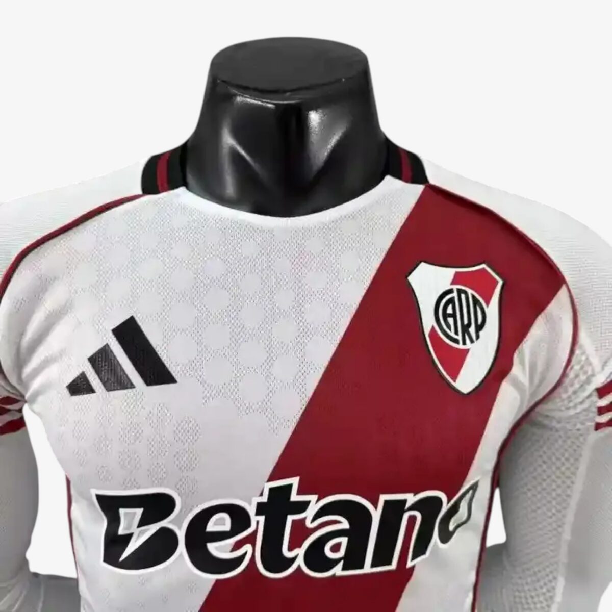 River Plate Home Long Sleeves Training Jersey 2025/26 - Image 4