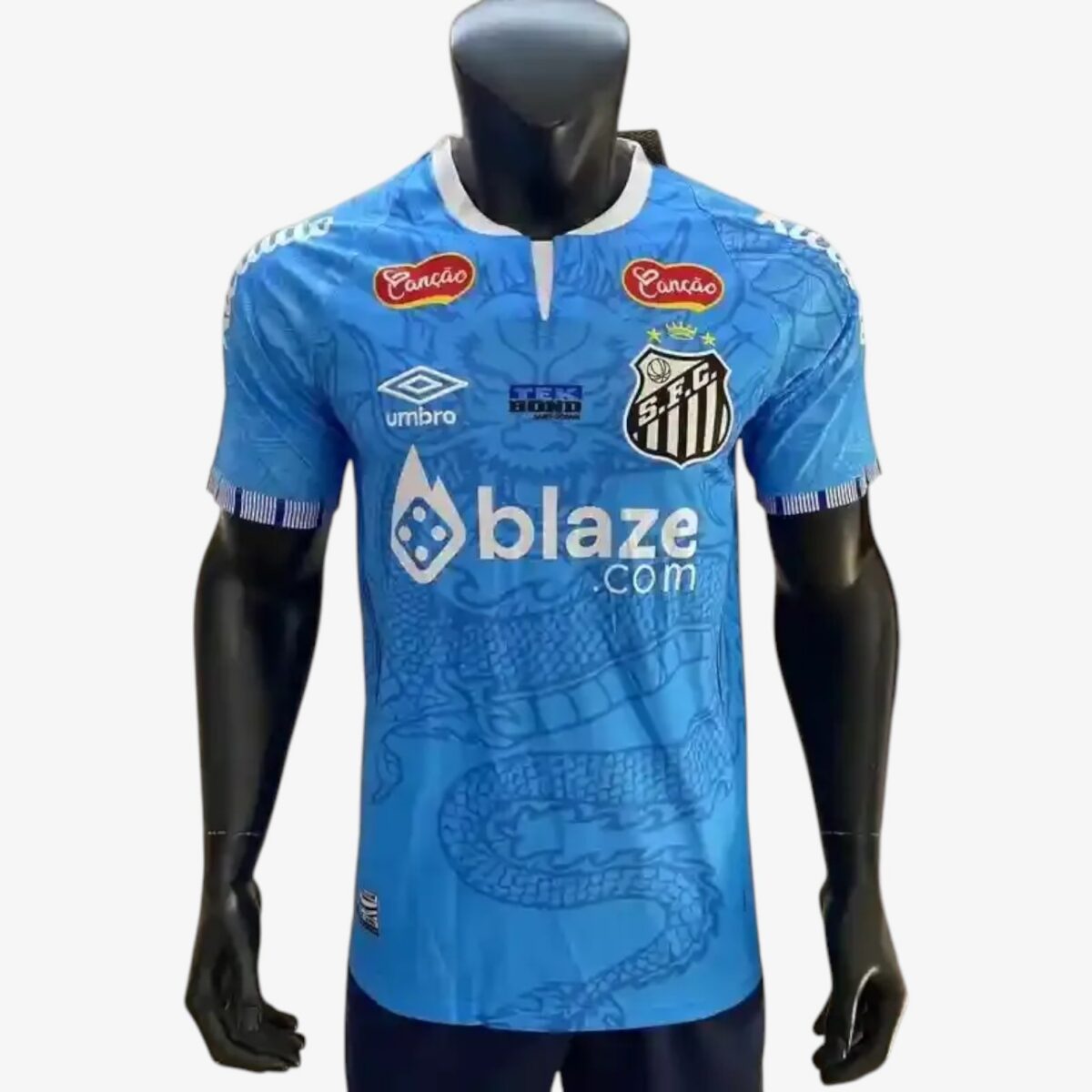 Santos FC Blue Dragon Special Edition Jersey Player Version 2025/26