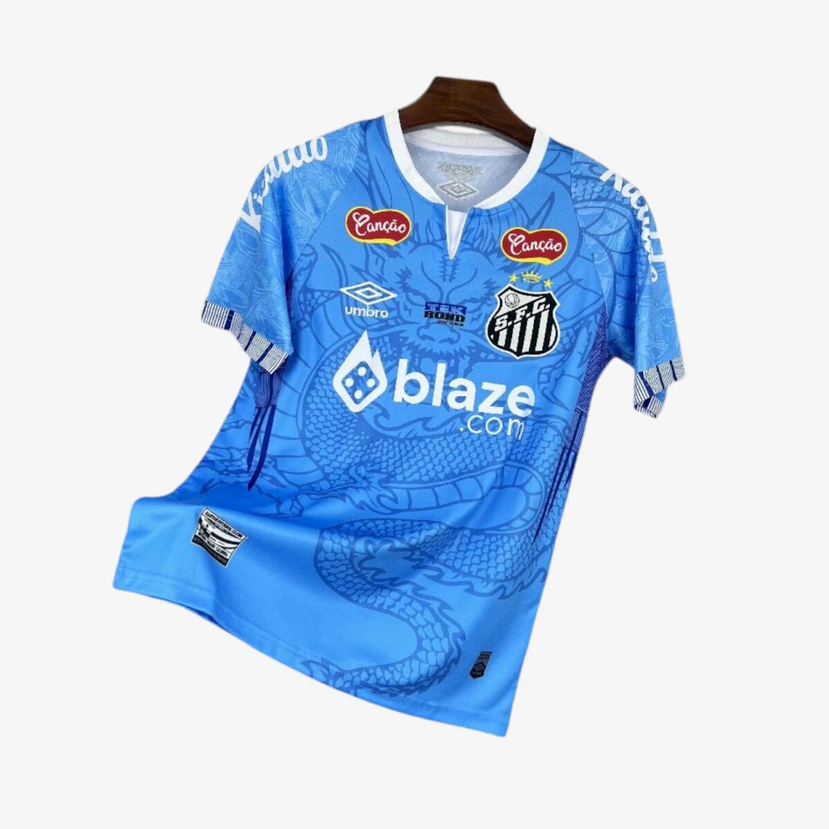Santos FC Pink Blue Dragon Special Edition Jersey 2025/26
