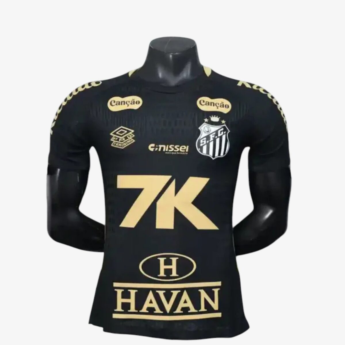 Santos FC Special Black Jersey Player Version 2025/26