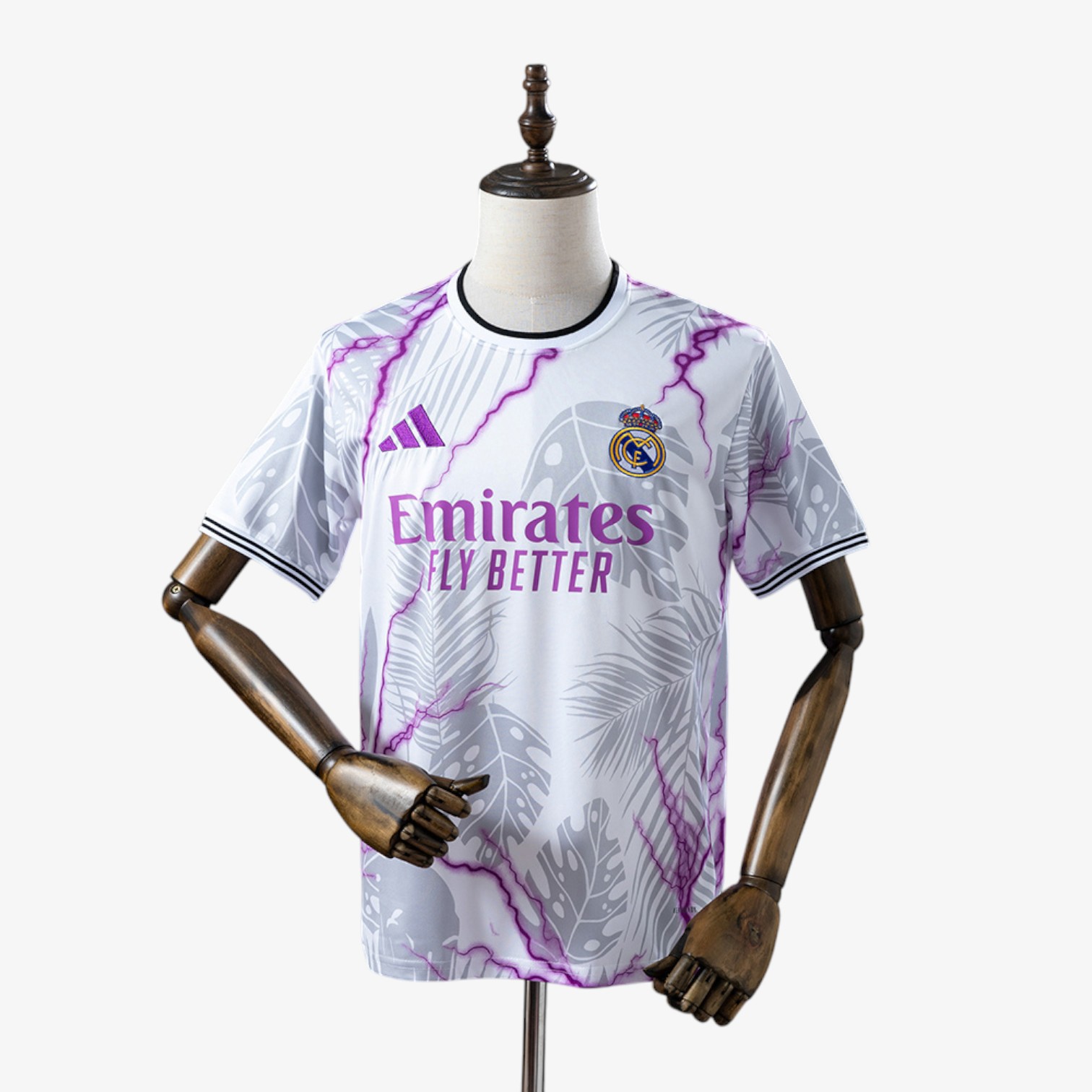 Real Madrid White & Purple Special Edition Jersey 2025/26